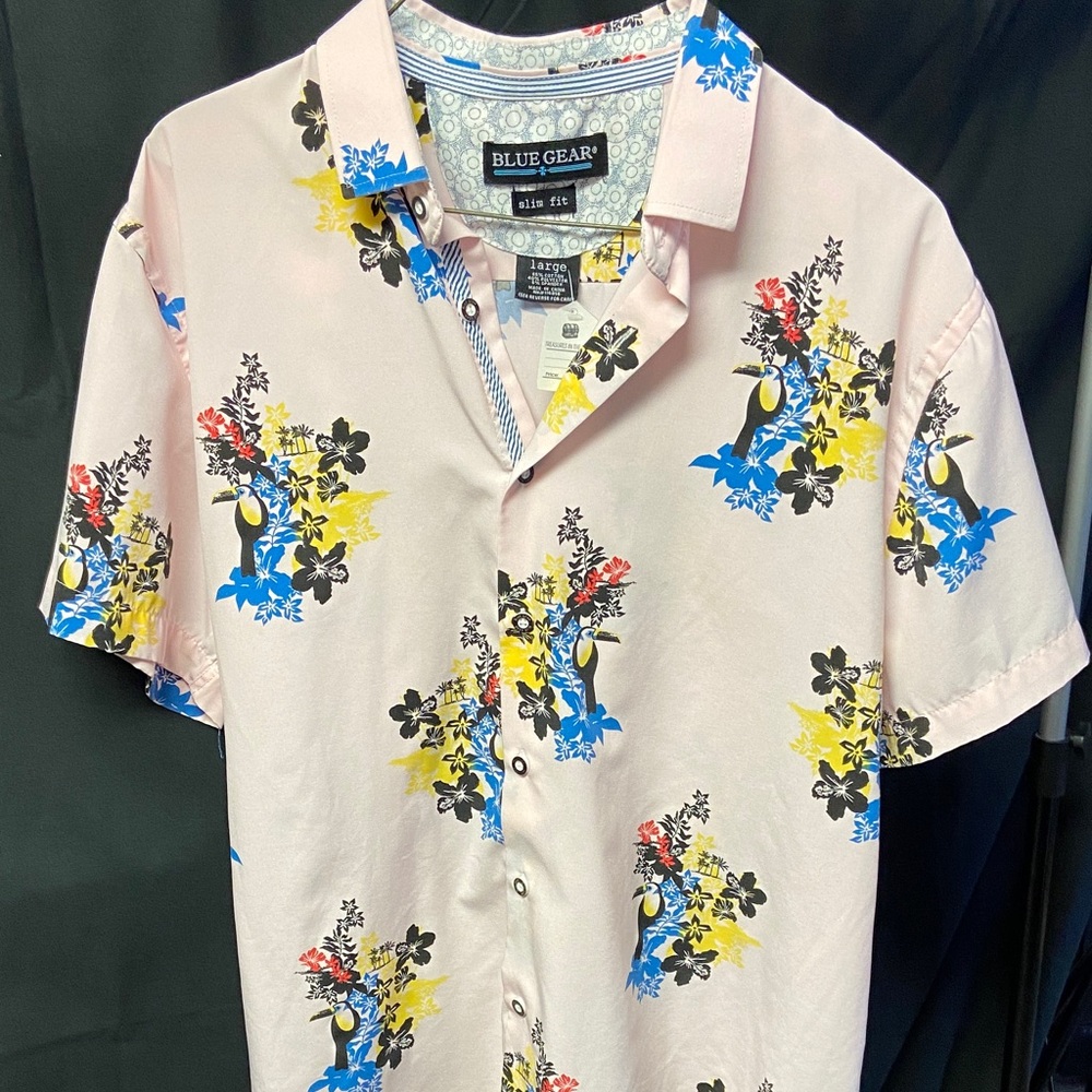 Blue Gear Kids Floral Casual Shirt